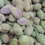بادام با پوست تر بادام کاغذی